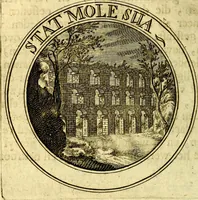 Picture 105 of 148 from Zederyke zinnebeelden, vertoont in konstplaten, door kragtige redeneeringen en maat-digt ten nutte van het menschelyke leven toegepast (1713), leaf 203