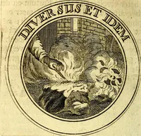 Picture 125 of 148 from Zederyke zinnebeelden, vertoont in konstplaten, door kragtige redeneeringen en maat-digt ten nutte van het menschelyke leven toegepast (1713), leaf 243