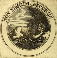 Picture 36 of 148 from Zederyke zinnebeelden, vertoont in konstplaten, door kragtige redeneeringen en maat-digt ten nutte van het menschelyke leven toegepast (1713), leaf 79