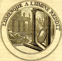 Picture 38 of 148 from Zederyke zinnebeelden, vertoont in konstplaten, door kragtige redeneeringen en maat-digt ten nutte van het menschelyke leven toegepast (1713), leaf 82