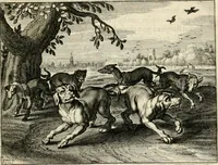 An illustration from Zeeusche nachtegael, ende, Des selfs dryderley gesang : geheel anders inder waerheyt verthoont, als de selve voor desen by sommighe uyt enckel mis-verstant verkeerdelijk is gheoordeelt (1623)