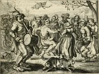 An illustration from Zeeusche nachtegael, ende, Des selfs dryderley gesang : geheel anders inder waerheyt verthoont, als de selve voor desen by sommighe uyt enckel mis-verstant verkeerdelijk is gheoordeelt (1623)