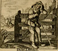 An illustration from Zeeusche nachtegael : ende des selfs driederley ghesang : geheel anders in der waerheydt verthoont, als de selve voor desen by sommige uyt enckel misverstant verkeerdelijck is gheoordeelt (1633)