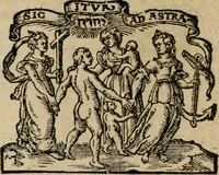 An illustration from Zeeusche nachtegael : ende des selfs driederley ghesang : geheel anders in der waerheydt verthoont, als de selve voor desen by sommige uyt enckel misverstant verkeerdelijck is gheoordeelt (1633)