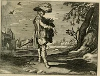 An illustration from Zeevsche nachtegael, ende des selfs dryderley gesang, ... (1623)