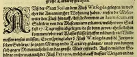 An illustration from Zehender Theil der Orientalischen Indien begreiffendt Eine kurtze Beschreibung der neuwen Schiffart gegen NordtOften, vber die Amerische Inseln in Chinam vnd Iapponiam, von einem Engelländer Henrich Hudson newlich erfunden, beneben kurtzer Andeutung der Inseln vnd Oerter, so auff derselben Reyse von den Holländern hiebevor endeckt worden, auss Johann Hegen von Lintschotten Reise gezogen. : Item ein Discurs an Jhr. Kön. Maj. in Spanien, wegen dess fünfften Theils der Welt, Terra Australis incognita genannt, von einem Capitein Petro Ferdinandes de Quir, &c. vbergeben. Beneben einer Delineation vnnd Beschreibung der Länder der Samojeden vnd Tingoesen, in der Tartarey gegen Morgen der Enge oder Vberfahrt bey Weygats gelegen, so newlich von den Mosscowitern endecket vnd eingenommen. (1613)