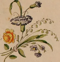 An illustration from Zeichen- Mahler- und Stickerbuch zur Selbstbelehrung für Damen, welche sich mit diesen Künsten beschäftigen (1795)