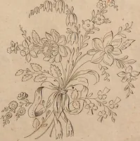 An illustration from Zeichen- Mahler- und Stickerbuch zur Selbstbelehrung für Damen, welche sich mit diesen Künsten beschäftigen (1795)