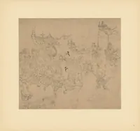 An illustration from Zeichnungen nach Wu Tao-tze aus der Götter- und Sagenwelt Chinas (1913)