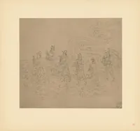 An illustration from Zeichnungen nach Wu Tao-tze aus der Götter- und Sagenwelt Chinas (1913)