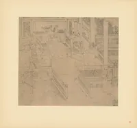 An illustration from Zeichnungen nach Wu Tao-tze aus der Götter- und Sagenwelt Chinas (1913)