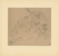 An illustration from Zeichnungen nach Wu Tao-tze aus der Götter- und Sagenwelt Chinas (1913)