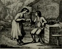 An illustration from Zeitgenossen Chodowieckis; lose Blätter schweizerischer Buchkunst (1921)