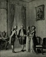 An illustration from Zeitgenossen Chodowieckis; lose Blätter schweizerischer Buchkunst (1921)