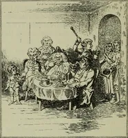 An illustration from Zeitgenossen Chodowieckis; lose Blätter schweizerischer Buchkunst (1921)