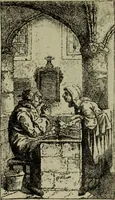 An illustration from Zeitgenossen Chodowieckis; lose Blätter schweizerischer Buchkunst (1921)