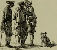 An illustration from Zeitgenossen Chodowieckis; lose Blätter schweizerischer Buchkunst (1921)