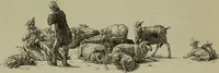 An illustration from Zeitgenossen Chodowieckis; lose Blätter schweizerischer Buchkunst (1921)