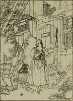 An illustration from Zeitgenossen Chodowieckis; lose Blätter schweizerischer Buchkunst (1921)