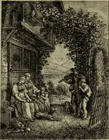 An illustration from Zeitgenossen Chodowieckis; lose Blätter schweizerischer Buchkunst (1921)