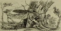 An illustration from Zeitgenossen Chodowieckis; lose Blätter schweizerischer Buchkunst (1921)