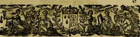 An illustration from Zephire et Flore, opera (1688)