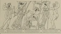 An illustration from Zeus : a study in ancient religion (1914)