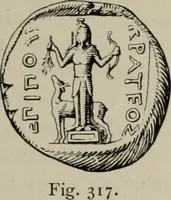An illustration from Zeus : a study in ancient religion (1914)