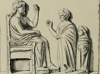 An illustration from Zeus : a study in ancient religion (1914)