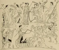 An illustration from Zeus : a study in ancient religion (1914)