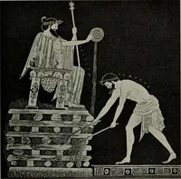 An illustration from Zeus : a study in ancient religion (1914)