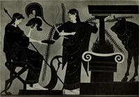 An illustration from Zeus : a study in ancient religion (1914)