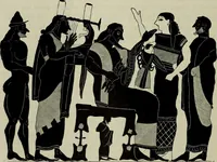 An illustration from Zeus : a study in ancient religion (1914)