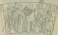 An illustration from Zeus : a study in ancient religion (1914)