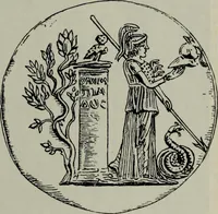 An illustration from Zeus : a study in ancient religion (1914)