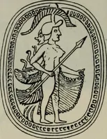 An illustration from Zeus : a study in ancient religion (1914)