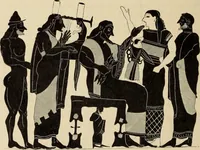 An illustration from Zeus : a study in ancient religion (1914)