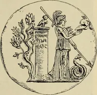 An illustration from Zeus : a study in ancient religion (1914)