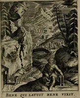 An illustration from Zinnebeelden (1683)