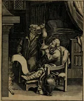 An illustration from Zinnebeelden (1683)