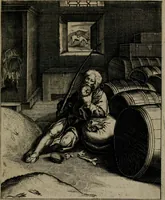 An illustration from Zinnebeelden (1683)