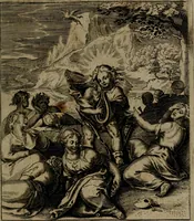 An illustration from Zinnebeelden (1683)
