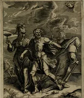 An illustration from Zinnebeelden (1683)