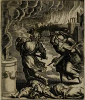 An illustration from Zinnebeelden (1683)