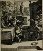 An illustration from Zinnebeelden (1683)