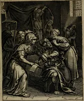 An illustration from Zinnebeelden (1683)