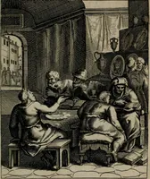 An illustration from Zinnebeelden (1683)