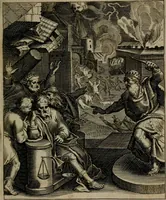 An illustration from Zinnebeelden (1683)