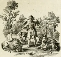 Picture 12 of 56 from Zinne-beelden der liefde, met puntdigten (1732), leaf 108