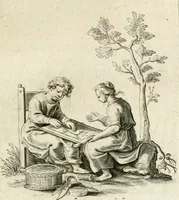 Picture 19 of 56 from Zinne-beelden der liefde, met puntdigten (1732), leaf 168